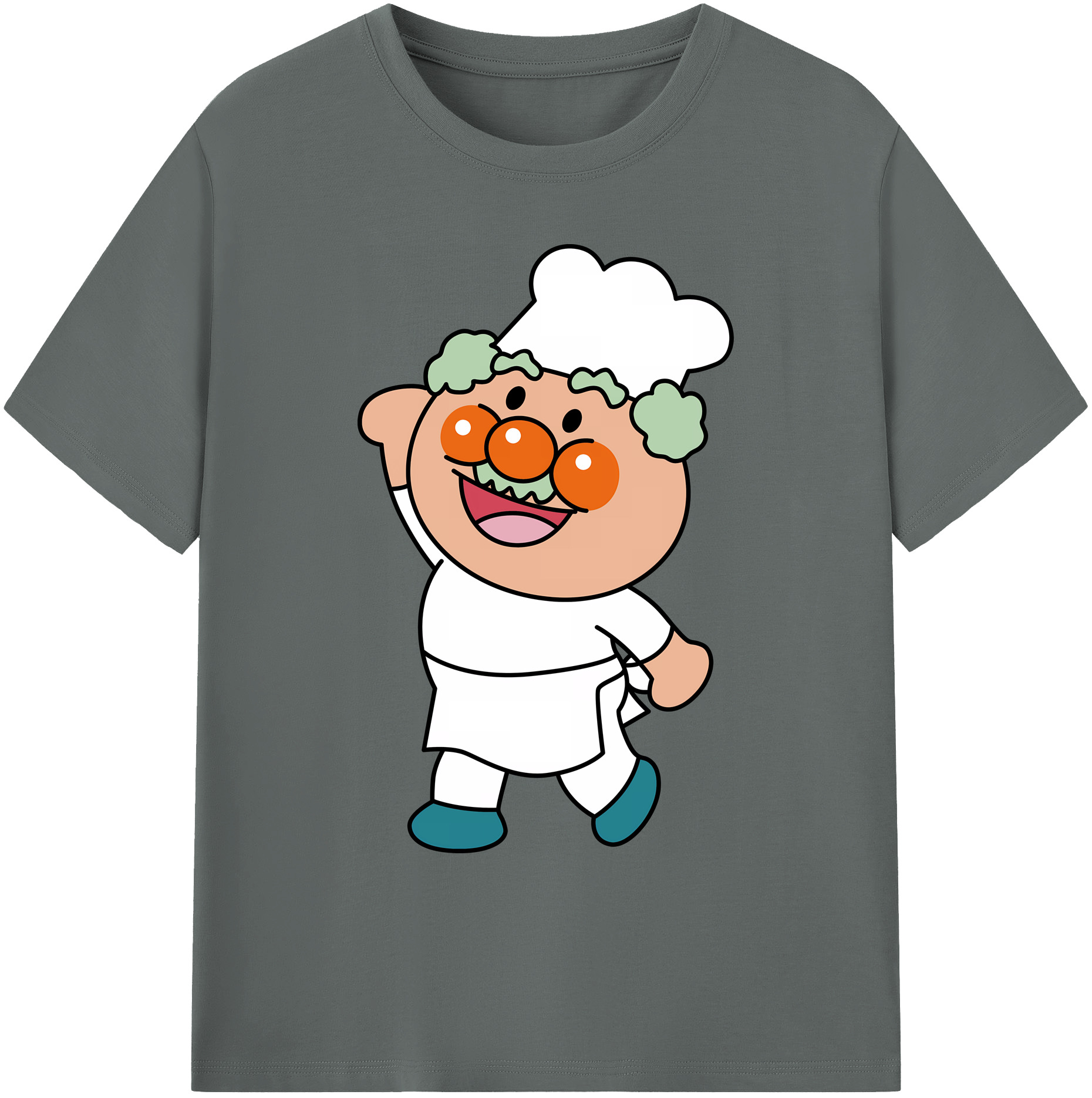 （画像用） アンパンマン Anpanman 綿100％ メンズ半袖Tシャツ｜肌触りやわらか＆通気性